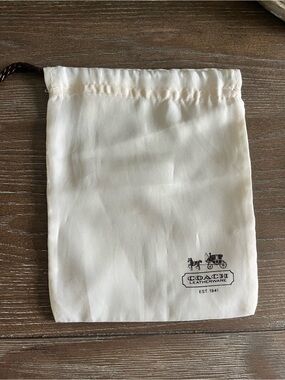 Extra small coach dust bag